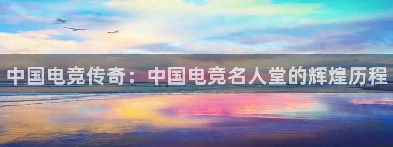完美电竞平台官网：中国电竞传奇：中国电竞名人堂的辉煌历程